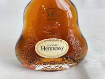 KY0509-44I　Hennessy　X.O　COGNAC　50ml　40％　ミニボトル　ヘネシー　コニャック　ブランデー　クリアボトル　金キャップ　古酒_画像3