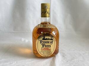 MI0604-67I　house of Peers　SCOTCH WHISKY　750ml　43％　ハウスオブピアーズ　スコッチウイスキー　古酒