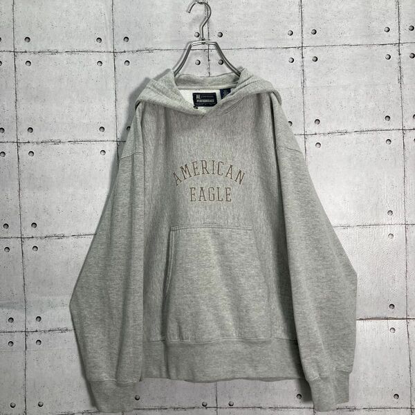 【希少】90s AMERICAN EAGLE プルオーバー パーカー US古着