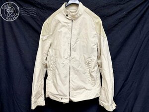 2404604817　▲ Dunhill ダンヒル ジャケット ブルゾン ライダース アウター ベージュ メンズ 洋服 中古