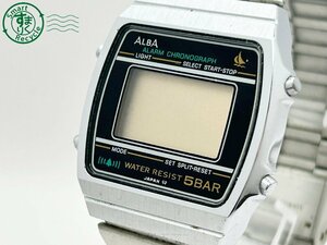 2404600036　◇ SEIKO セイコー ALBA アルバ W309-4190 アラームクロノグラフ デジタル メンズ クォーツ QUARTZ QZ 腕時計 中古