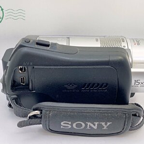 2404600413 ●SONY DCR-SR220 ソニー デジタルビデオカメラ レコーダー 08年製 バッテリー付き ジャンク 中古の画像5