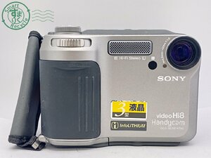 2404600577　●SONY CCD-SC55 ソニー ビデオカメラ video Hi8 Handycam バッテリー付き ジャンク 中古