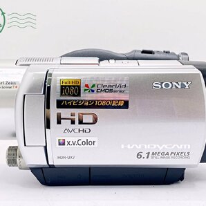 2404600921 ●SONY HDR-UX7 NTSC Handycam ソニー デジタルビデオカメラ レコーダー 通電確認済み 中古の画像2