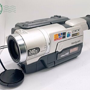 2404600919 ●SONY CCD-TRV96 NTSC video Hi8 ソニー デジタル ビデオカメラ レコーダー 通電確認済み 中古の画像1