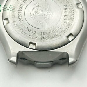 2404601074 ◇ SEIKO セイコー SCUBA 200m ダイバー 7N35-6A10 フェイスのみ パープル文字盤 メンズ クォーツ QUARTZ QZ 腕時計 中古の画像8