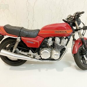 2404601177 ♭ HONDA ホンダ CB750-F バイク プラモデル 二輪車 オートバイ ホビー 乗り物 レッド 中古 現状品の画像2