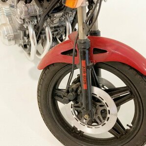 2404601177 ♭ HONDA ホンダ CB750-F バイク プラモデル 二輪車 オートバイ ホビー 乗り物 レッド 中古 現状品の画像8