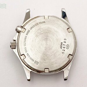 2404601305 △ SEIKO セイコー 腕時計 ALBA アルバ FIELD GEAR フィールドギア V671-6000 ホワイト文字盤 3針 メンズ クォーツ 本体のみの画像6