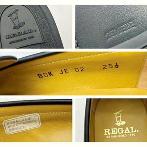 2404601232 ▲ REGAL リーガル ビジネスシューズ ブラック 黒 JE02 25 1/2EEE 革靴 靴 メンズ 中古の画像8