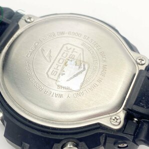 2404601638 ▽ CASIO カシオ G-SHOCK DW-6900 メンズ 腕時計 QZ クォーツ デジタル 黒 ブラック ヴィンテージの画像8