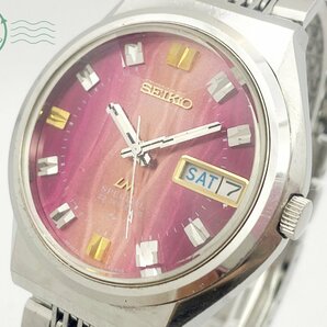 2404601950 ▽ 1円～！ SEIKO セイコー 5216-6030 LM SPECIAL ロードマチック スペシャル 腕時計 自動巻き 23石 ピンク系文字盤の画像2