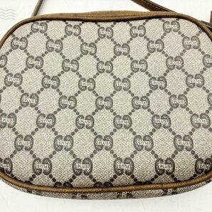 2404602063 ▲ GUCCI Plus グッチ プラス ショルダーバッグ GG ヴィンテージ PVC レザー レディース 鞄 斜め掛け バッグ 中古の画像3