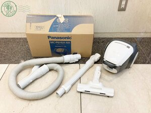 2404602484　♭ Panasonic パナソニック 電気掃除機 MC-PKL20A-W 2019年製 紙パック式 清掃 掃除 家電 中古 現状品 ジャンク