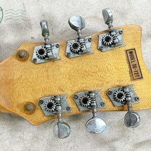 2404602563 ■ 1円~ GUYATONE グヤトーン MODEL SG-12T エレキギター ビザールギター 音出し不可 ビンテージ 弦楽器 現状品の画像5