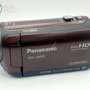 2404602637 ■ Panasonic パナソニック HDC-TM45 デジタルビデオカメラ バッテリー付き 通電確認済み カメラの画像3