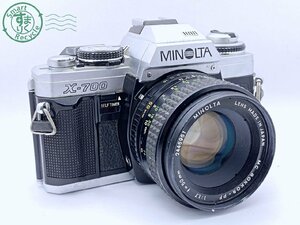 2404602911　●MINOLTA X-700 ミノルタ ROKKOR-PF 1:1.7 f=50mm フィルムカメラ 一眼レフカメラ 中古
