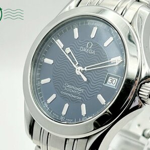 2404602781  ◇ 1円～! OMEGA オメガ Seamaster シーマスター クロノメーター 168.1601 Cal.1120 AT 自動巻き 23石 箱付き 腕時計 中古の画像1