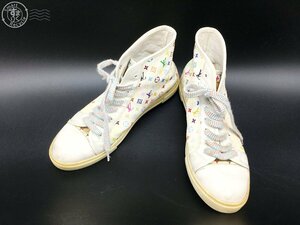 2404602962　☆ LOUIS VUITTON ルイヴィトン P GO 0089 ハイカットスニーカー モノグラム サイズ 36 1/2 レディース ブランド 中古