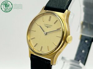 2404603087　 ◇ LONGINES ロンジン 817 4131 L817.4 手巻き 17石 ゴールド文字盤 2針 レディース 腕時計 中古