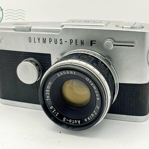 2404603193 ■ 1円~ OLYMPUS オリンパス PEN-FT 一眼レフフィルムカメラ Olympus F.Zuiko Auto-S 1:1.8 空シャッターOK カメラの画像1