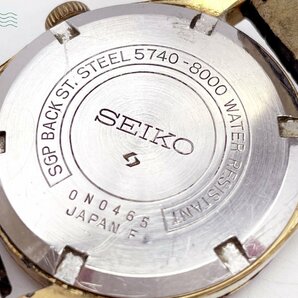 22404601071 ＃ 1円～！ SEIKO セイコー LORD MARVEL ロードマーベル 36000 5740-8000 手巻き 3針 腕時計 ゴールド文字盤 ヴィンテージの画像7