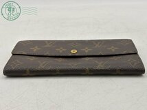 2404603447　▲ LOUIS VUITTON ルイヴィトン M61725 CA0957 モノグラム ポルトモネクレディ 長財布 ウォレット 中古_画像5