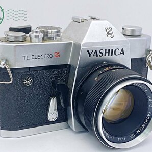 2404603625 ●YASHICA TL ELECTRO X ヤシカ エレクトロ YASHINON-DX 1:1.7 f=50mm フィルムカメラ 一眼レフ 中古の画像1