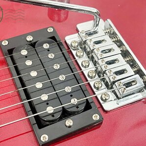 2404603640 ■ Washburn ワッシュバーン RX10 エレキギター メタリックレッド S12102224 音出し確認済み ケース付き 弦楽器の画像5