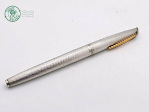 2404603898　▽ WATERMAN ウォーターマン 万年筆 フランス シルバー ペン先 18K 筆記未確認 中古