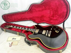 2404603870 ■ 1 Yen ~ Gibson USA Gibson Lucille B.B.King ЭЛЕКТОРИКАЯ ГИТАРЬ EBONY BLACK 1982 Сделано в 1982 году 80962701 Жесткий случай с жестким корпусом.
