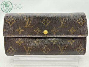 2404603842　▲ LOUIS VUITTON ルイヴィトン M61725 SD1012 モノグラム ポシェット ポルトモネ クレディ 二つ折り 長財布 中古