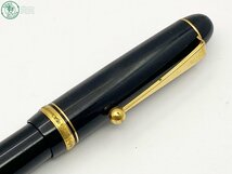 2404604049　△ PILOT パイロット 万年筆 CUSTOM 74 カスタム カートリッジ式 ペン先 14K-585 刻印 ブラック×ゴールド 筆記未確認 中古_画像3