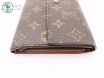 2404604084　▽ ルイヴィトン LOUIS VUITTON 長財布 M61215 TH0070 ポルトトレゾール　インターナショナル モノグラム 財布 中古_画像3