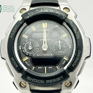 2404603921 ◇ CASIO カシオ G-SHOCK ジーショック MT-G MTG-1500 デジアナ タフソーラー ブラック メンズ 腕時計 中古の画像2