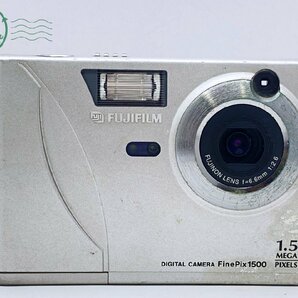 2404604555 ●FUJIFILM FinePix 1500 富士フイルム ファインピクス デジタルカメラ デジカメ 通電確認済み 中古の画像2