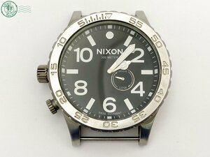 2404604810　△ NIXON ニクソン 腕時計 THE 51-30 2針 ラウンド 300M ブラック文字盤 メンズ クォーツ QZ 中古 本体のみ