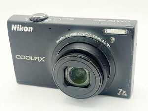 2404604849　■ Nikon ニコン COOLPIX S6100 デジタルカメラ バッテリー付き 通電確認済み レンズカバー不良 カメラ