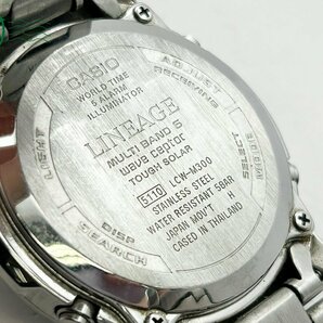 2404604325 ◇ CASIO カシオ LINEAGE リニエージ LCW-M300 マルチバンド6 ウェーブセプター タフソーラー デジアナ メンズ 腕時計 中古の画像8