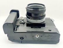 2404604412　■ Canon キヤノン F-1 一眼レフフィルムカメラ CANON LENS FD 50㎜ 1:1.8 S.C. ワインダー付き 空シャッターOK カメラ_画像4