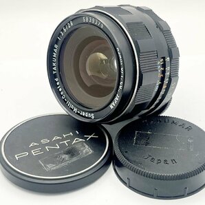 2404604759 ■ ASAHI PENTAX アサヒペンタックス 一眼レフカメラ用レンズ TAKUMAR 1:3.5/28 キャップ付き カメラの画像1
