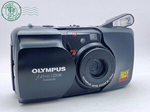 2404604521　●OLYMPUS μ[mju:] ZOOM PANORAMA オリンパス ミュー フィルムカメラ コンパクトカメラ 通電確認済み 中古