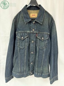 2404602325　▲ LEVI’S リーバイス 70599 XL ジージャン Gジャン デニム ジャケット メンズ アウター 上着 中古