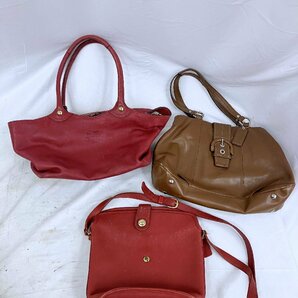 2404603196 ★ 1円～★ ブランドバッグ 20点以上 まとめ コーチ イヴサンローラン YSL COACH ハンドバッグ ショルダーバッグ 他 中古の画像5