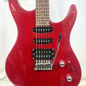 2404603640 ■ Washburn ワッシュバーン RX10 エレキギター メタリックレッド S12102224 音出し確認済み ケース付き 弦楽器の画像3