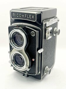 2404604520　■ RICOH リコー RICOHFLEX 二眼レフフィルムカメラ 1:3.5 f=8㎝ 空シャッターOK カメラ