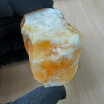 【E24206】 オレンジカルサイト 方解石 オレンジ カルサイト 天然石 原石 鉱物 パワーストーン_画像4