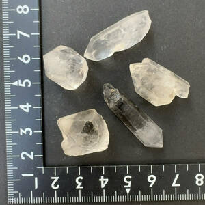 【E24345】まとめ売り チベットの水晶 両錐 石墨 天然石 鉱物 パワーストーン チベット産 水晶 原石