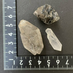 【E24344】まとめ売り チベットの水晶 両錐 石墨 天然石 鉱物 パワーストーン チベット産 水晶 原石
