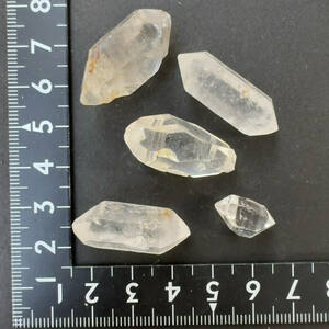 【E24335】まとめ売り チベットの水晶 両錐 石墨 天然石 鉱物 パワーストーン チベット産 水晶 原石